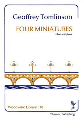 Geoffrey Tomlinson: Four Miniatures: Oboe mit Begleitung