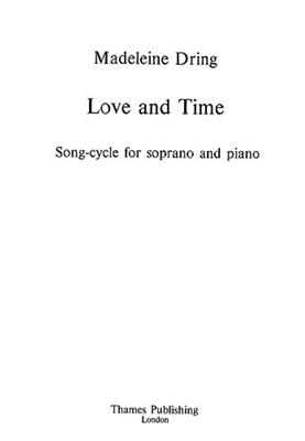 Madeleine Dring: Love and Time: Gesang mit Klavier
