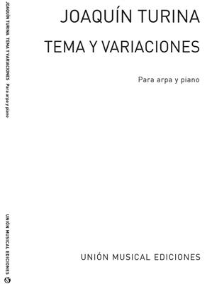 Joaquín Turina: Tema Y Variaciones: Harfe Solo