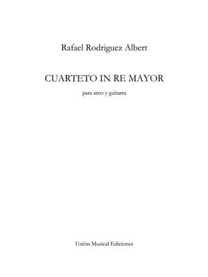 Rafael R. Albert: Cuarteto En Re Mayor: Streichensemble