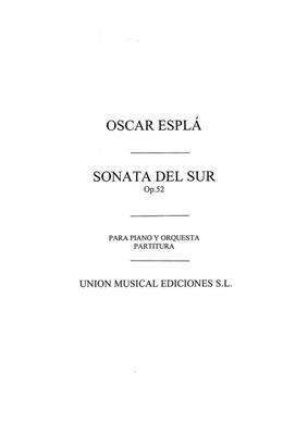 Oscar Espla: Sonata Del Sur Op.52: Orchester mit Solo