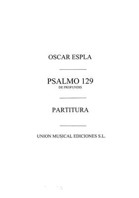 Oscar Espla: Psalmo 129 De Profundis: Orchester