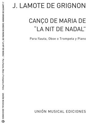 Canco De Maria: Flöte mit Begleitung