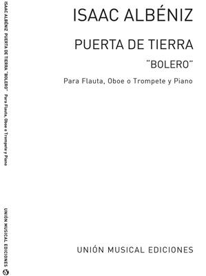 Isaac Albéniz: Puerta De Tierra Bolero: Flöte mit Begleitung