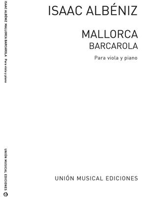 Isaac Albéniz: Mallorca Barcarola: Viola mit Begleitung