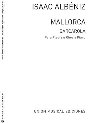 Isaac Albéniz: Mallorca Barcarola: Flöte mit Begleitung