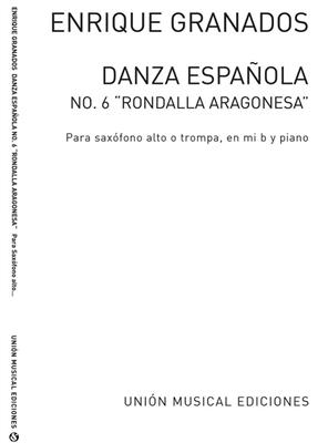 Danza Espanola No.6: Altsaxophon mit Begleitung