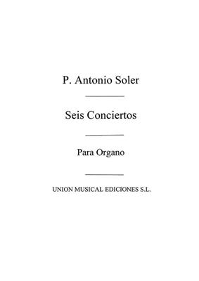 Antonio Soler: Seis Conciertos: Orgel