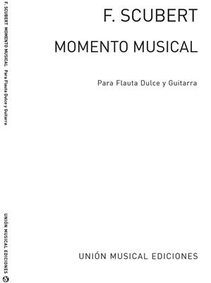 Momento Musical Op.94 No.3: (Arr. Regino Sainz de la Maza): Flöte mit Begleitung