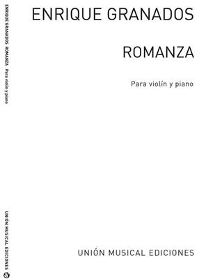 Granados Romanza: Violine mit Begleitung