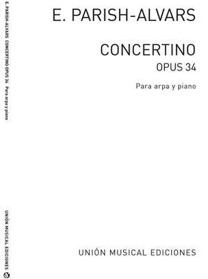 Elias Parish Alvars: Concertino Op.34 (Manuscript Edition): Harfe mit Begleitung