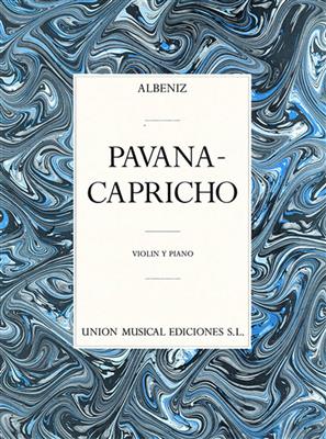 Isaac Albéniz: Pavana - Capricho Op.12: Violine mit Begleitung