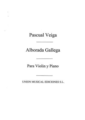 Alborada Gallega: Violine mit Begleitung