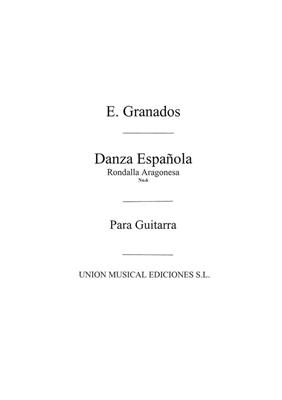 Danza Espanola No.6 Rondalla Aragonesa: Gitarre Solo