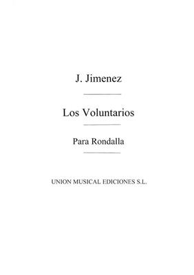 Gerónimo Giménez: Los Voluntarios Pasadoble for Guitars Formation: Gitarre Solo