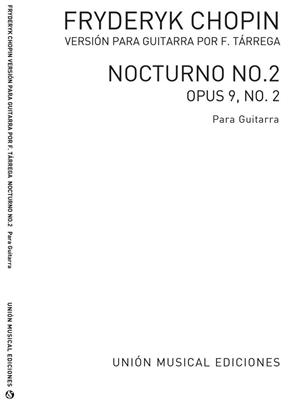 Frédéric Chopin: Nocturno Op.9 No.2 (Tarrega): Gitarre Solo
