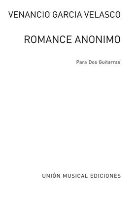 Venancio Garcia Velasco: Romance Anonimo: Gitarre Duett