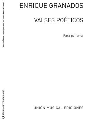 Valses Poeticos (balaguer) Guitar: Gitarre Solo
