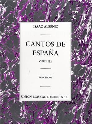 Isaac Albéniz: Albeniz Cantos De Espana Op.232 Complete Piano: Klavier Solo