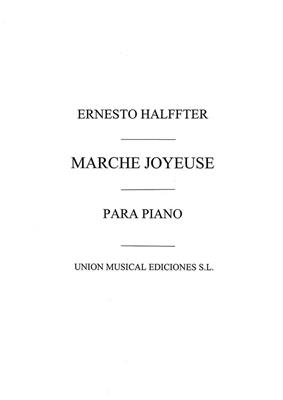 Halffter: Marche Joyeuse: Klavier Solo