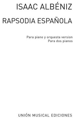 Isaac Albéniz: Albeniz Rapsodia Espanola (halffter): Klavier Duett