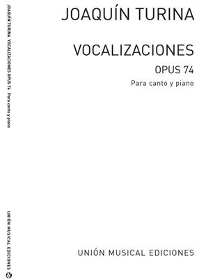 Joaquín Turina: Turina: Vocalizaciones Op.74: Kammerensemble