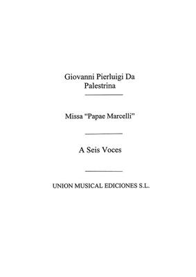 Giovanni Palestrina: Giovanni Palestrina: Misa Papae Marcelli 6 V.M: Gesang Solo
