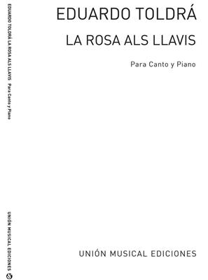 Toldra La Rosa Als Llavis: Gesang Solo