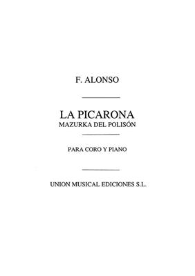 Francisco Alonso: Mazurka Del Polison (From La Picarona): Gesang mit Klavier