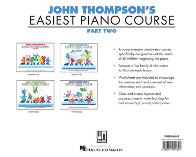 John Thompson's Easiest Piano Course 2