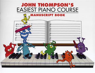 John Thompson's Easiest Piano Course Manuscript: Notenpapier