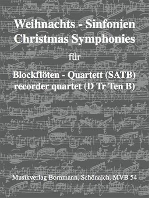 Weihnachtssinfonien.: Blockflöte Ensemble