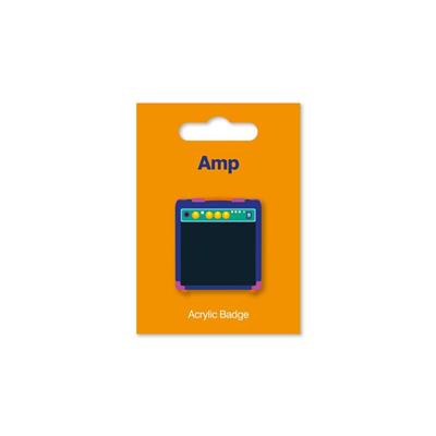 Acrylic Badge - Amp