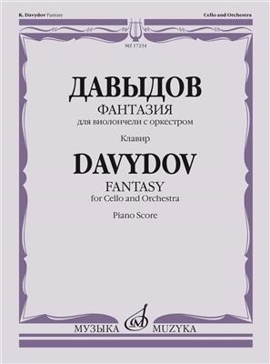 Karl Davydov: Fantasy for Cello and Orchestra: Orchester mit Solo