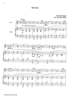 Edward Elgar: Nimrod For Trumpet And Piano: Trompete mit Begleitung