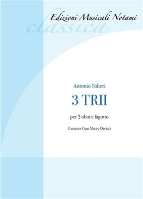 Antonio Salieri: 3 Trii: Holzbläserensemble