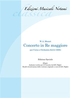 Wolfgang Amadeus Mozart: Concerto in Re Maggiore per corno e orchestra K412: Orchester mit Solo