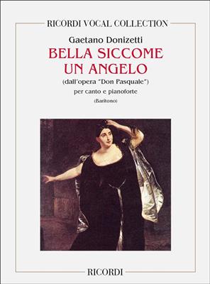 Gaetano Donizetti: Don Pasquale: Bella Siccome Un Angelo: Gesang mit Klavier