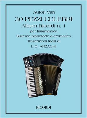 30 Pezzi Celebri Per Fisarmonica: Akkordeon Solo