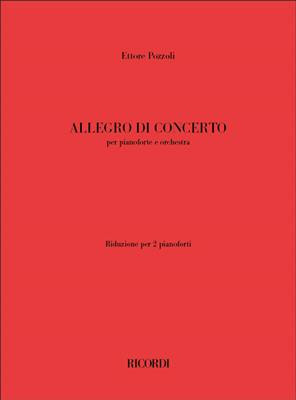 Ettore Pozzoli: Allegro di concerto: Klavier Duett