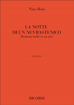 Nino Rota: La Notte Di Un Nevrastenico: Gemischter Chor mit Ensemble