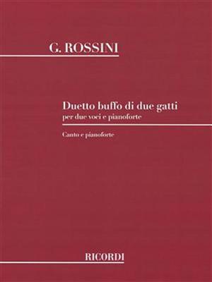 Gioachino Rossini: Duetto buffo di due gatti: Frauenchor mit Klavier/Orgel