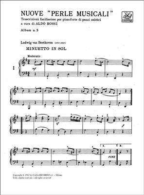 Nuove Perle Musicali. Album N. 3: Klavier Solo