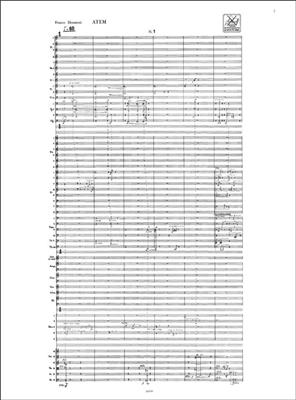 Franco Donatoni: Atem, Due Tempi E Un Intermezzo: Gemischter Chor mit Ensemble