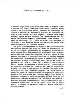 Edgar Varèse: Il Suono Organizzato