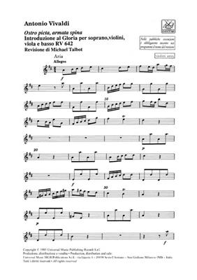 Antonio Vivaldi: Ostro Picta, Armata Spina Rv 642: Gesang mit sonstiger Begleitung