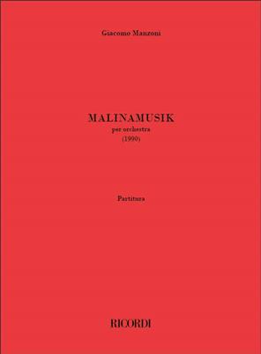 Giacomo Manzoni: Malinamusik: Orchester