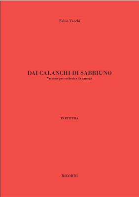 Fabio Vacchi: Dai calanchi di Sabbiuno: Kammerorchester