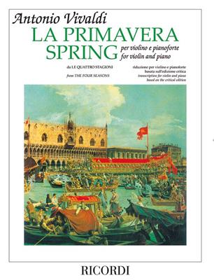 Antonio Vivaldi: La primavera (da 'Le quattro stagioni'): Violine mit Begleitung