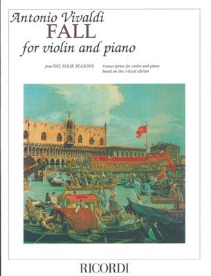 Antonio Vivaldi: Fall (From 'The Four Seasons'): Violine mit Begleitung